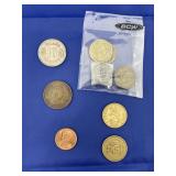 Bag of Foreign Coins