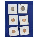 6 Lincoln Head Cents