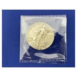 1938 Silver Walking Half Dollar Coin