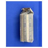 Roll of Dollar Coins