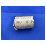 Roll of Half Dollar Coins
