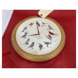 National Audubon Society Battery Wall Clock
