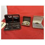Box of Cuff Links - Necklace - Earrings & More