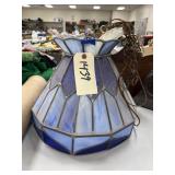 Stained Glass Hanging Light Fixture