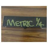 Pittsburgh Metric Socket Set 1/4"