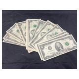 20 Two Dollar Bills