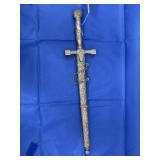 Small Stainless Sword in Sheath