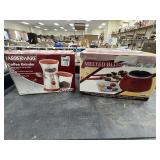 NIB Chocolate Treat Maker in box & Coffee Grinder