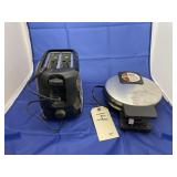 Waffle Maker & Toaster