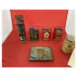 6 Pc - Tobacco Tin - Pickup Sticks Game