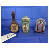 3 Pcs - Candle - Ornament - Avon Tin