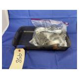 Pyrex Casserole Dish w/Cookie Cutters