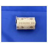 Roll of Half Dollar Coins