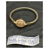 20s/30s Bulova Watch gold plated