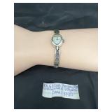 1950s Watch 10K Gold Filled Silver Hamilton Band