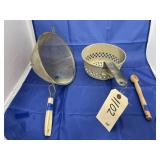Wooden Spoon - Fry Basket & Strainer