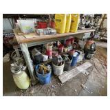 Butcher Block Top Work Bench w/Drawer