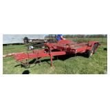 Bumper Pull Heavy Duty 2-Axle Car Hauler Trailer