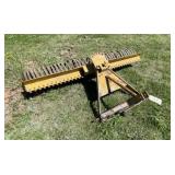 King Kuter 6ft 3-Point Rock Rake