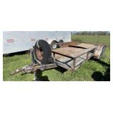 Bumper Pull 2-Axle Trailer 16ft L x 76"W