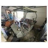 Elec Golf Cart w/Charger - Runs - Bed has Rust