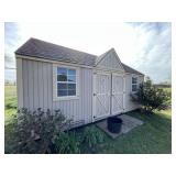 Shed w/Side Door Entry & Loft 20ft L x 12ft W