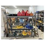 Metal Shelving Unit - 4 Shelves 76"L x 24"W x 72