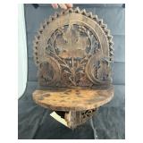 Wooden Folding Wall Shelf