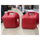 2 - 5 Gal Gas Jugs