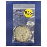 1878 S Morgan Dollar