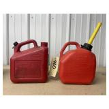 2 - Plastic Gas Jugs