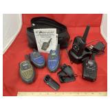 Bag of Motorola Walkie Talkies & More