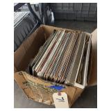 Box of Vinyl Records 33