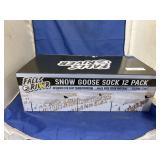 Falls River Snow Goose Sock - 12 Pack