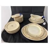 China Dinnerware w/Gravy Boat