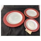 3 Pcs - Pyrex Plates