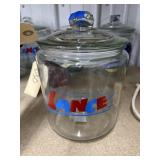 Lance Glass Jar w/Lid