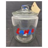 Lance Glass Jar w/Lid