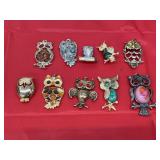 Box of Owl Pins