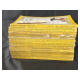 Pile of National Geographic Magazines