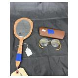 Vintage Mirror w/Eyeglasses