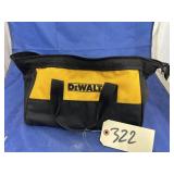 DeWalt Tool Bag w/12V Charger & Drill Bits
