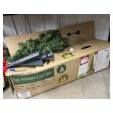 Artificial Prelit Christmas Tree w/Stand