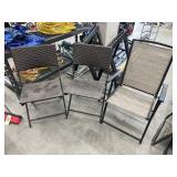 3 Pcs - Folding Lawn Chairs