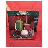 2 Pcs - Holiday Candles & Ceiling Fan Fixture
