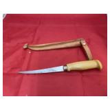 Knife w/Leather Case