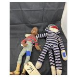 Steve Urkel Doll & Sock Monkey