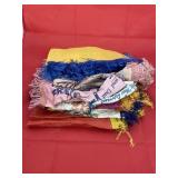 Pile of Assorted Scarves