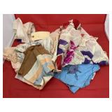 Pile of Assorted Scarves