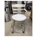 Metal Rolling Chair